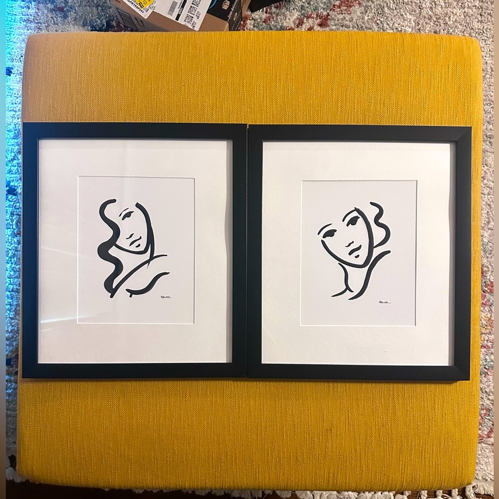 Abstract women painting.  Artist Marsha Hammel